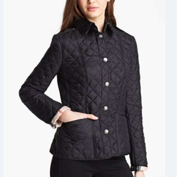 Burberry Women's Black Jacket Size XS - Picture 1 of 15